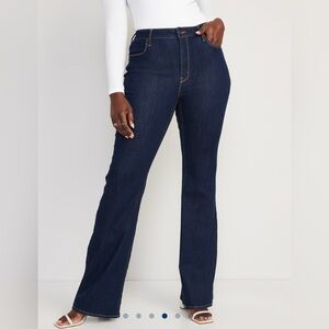 Old Navy Dark Blue Flare Jeans